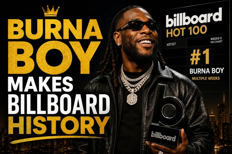 Burna Boy Makes Billboard History