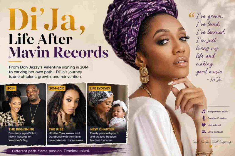 Di’Ja: Life After Mavin Records – A Quiet Reinvention Beyond the Spotlight